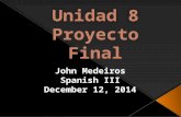 John Medeiros - Unit 8 Final Project