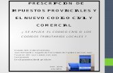 Prescripcion de los tributos provinciales y  el nuevo C.C.y C.