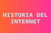 Historiqa del internet