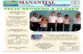 Periódico Manantial Informativo Escuela Básica Bolivariana "Barinas" septiembre 2014
