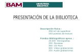 Presentación Biblioteca BAM Web 2013 ES