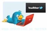 Twitter en la Educación