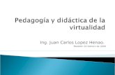 PedagogíA Y DidáCtica De La Virtualidad