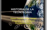 Histotia de la tecnologia