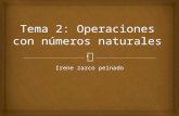 Tema 2. Operaciones con números naturales
