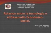 Relacion entre la tecnología y el desarrollo económico social