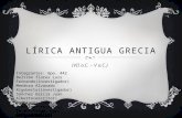 Lírica antigua grecia (blog)