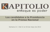 KAPITOLIO - Resumen de noticias - Semana 21
