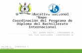 Coordinación del programa de diploma   taller 2