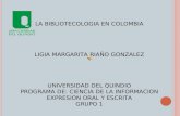 La bibliotecologia en colombia
