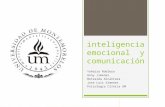 Inteligencia emocional  y comunicación