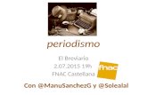 Presentación El Breviario "Periodismo" 2 julio en FNAC Castellana