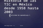 Actividad 19 Historia de las TIC en México