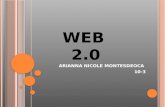 Web 2.0   arianna nicole montesdeoca
