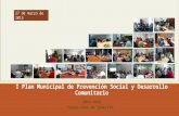 Presentación I Plan de Prevención Social y Desarrollo Comunitario, en la Asamblea ConRed  2015 - Santa Cruz de Tenerife