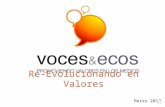 Presentacion Re Evolucion Voces Y Ecos 2012 Breve