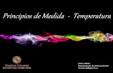 Principios de Medida - Temperatura