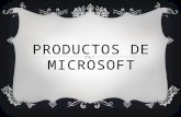 Productos de Microsoft