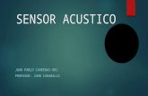 Sensor acustico