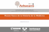 Sala Achúcarro (Museo Vasco de la Historia de la Medicina)