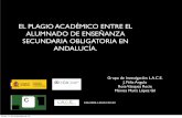 El Plagio entre el Alumnado de ESO en Andalucía