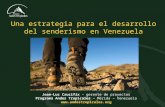 Una estrategia para el desarrollo del senderismo en Venezuela