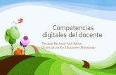 Competencias digitales del docente =)