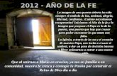 Rosario por la vida y la familia año de la fe 2012