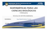 Matemáticas II bimestre