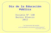 Día de la educación pública