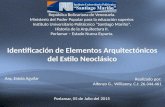Identificación de Elementos Arquitectónicos del Estilo Neoclásico.
