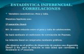 Seminario estadística inferencial. correlaciones