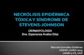 Necrólisis epidérmica tóxica (NET) y Síndrome de Stevens Johnson (SSJ)