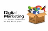 Marketing digital en la industria gastonómica