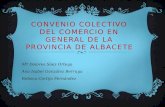 Convenio Colectivo del Comercio General de Albacete.