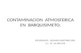 Contaminacion  atmosferica en  barquisimeto.diap