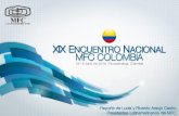 XIX ENCUENTRO NACIONAL MFC COLOMBIA