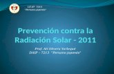 Prevención contra la radiación solar   2011 prueba final