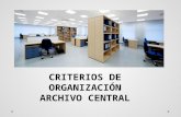 Archivo central   método organización