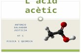 L'àcid acètic (ANTONIO SALVADOR JUSTICIA)