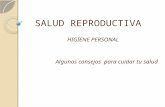 Salud reproductiva: Higiene íntima- consejos sanos