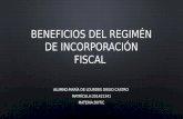 Beneficios del regimén de incorporación fiscal