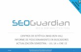 SEOGuardian - Centros de Estética en España - 6 meses después