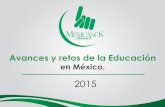 Avances y retos de la Educación en México