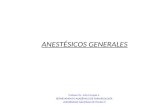 Anestésicos generales 2015