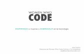 Women who code - Inspirando a mujeres a sobresalir en la tecnología