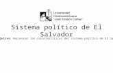 Sistema político de El Salvador 2013