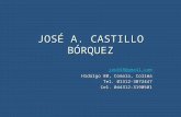 Presentación de José A. Castillo Bórquez