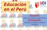 La educación en el perú