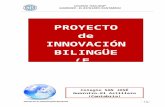 Proyecto innovación bilingüe eso 2015